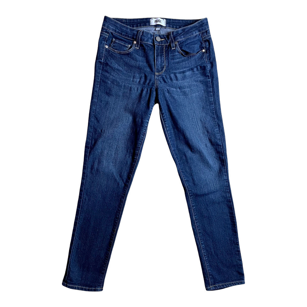 🍀PAIGE kylie crop skinny jeans women’s sz 27